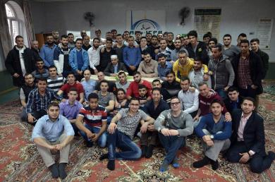 صورة جماعية بعد الدورة التي أقيمت في مدينة فينيتسا دورات "الرائد" الثقافية لمسلمين أوكرانيا.. تركيز على العلم والدعوة والمواطنة