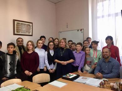 Открытый урок в Киевской гимназии восточных языков Открытый урок в Киевской гимназии восточных языков