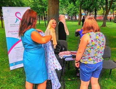 Мусульманки Дніпра долучилися до акції «Я кажу наркотикам — ні!»