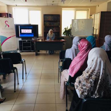 Member of RAMU “Umma”Shariah Counsil Held a Seminar for Kharkkiv Muslimahs