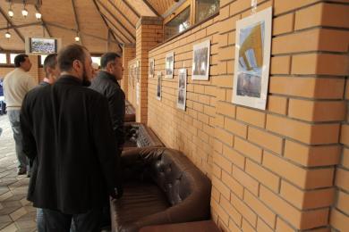 Exposition in a pavilion situated in the yard of Kyiv Islamic cultural Centre Welcoming Everyone For A New Exhibition Of Photo Artist Arvydas Shemetas “To Return”!