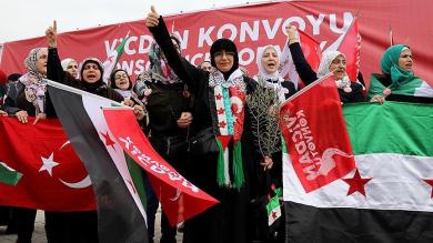 8 марта, по случаю Международного женского дня, участницы выступили с заявлением. «Конвой совести» от Стамбула до границы с Сирией — в защиту прав пленниц режима Асада