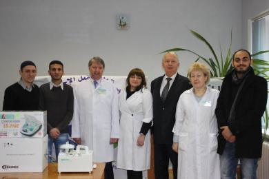 Social Organisation “Al-Mustaqbal” continues helping Children Hospital #6 of Dnipropetrovsk, purchasing medical equipment for it as possible “Al-Muskaqbal” Volunteers Continue Helping Kids’ Hospital