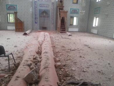 من آثار إصابة المسجد الجامع بمدينة دونيتسك بجهود "الرائد" ودعم المحسنين.. حملة رمضانية لرفع الحزن عن مسلمي شرق أوكرانيا (صور)